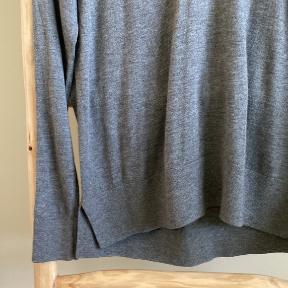 Splendid Cashmere Lace Up Pullover Sz Small - Picture 4 of 6